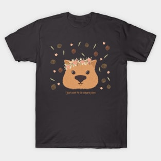 Wombats Have Square Poo T-Shirt